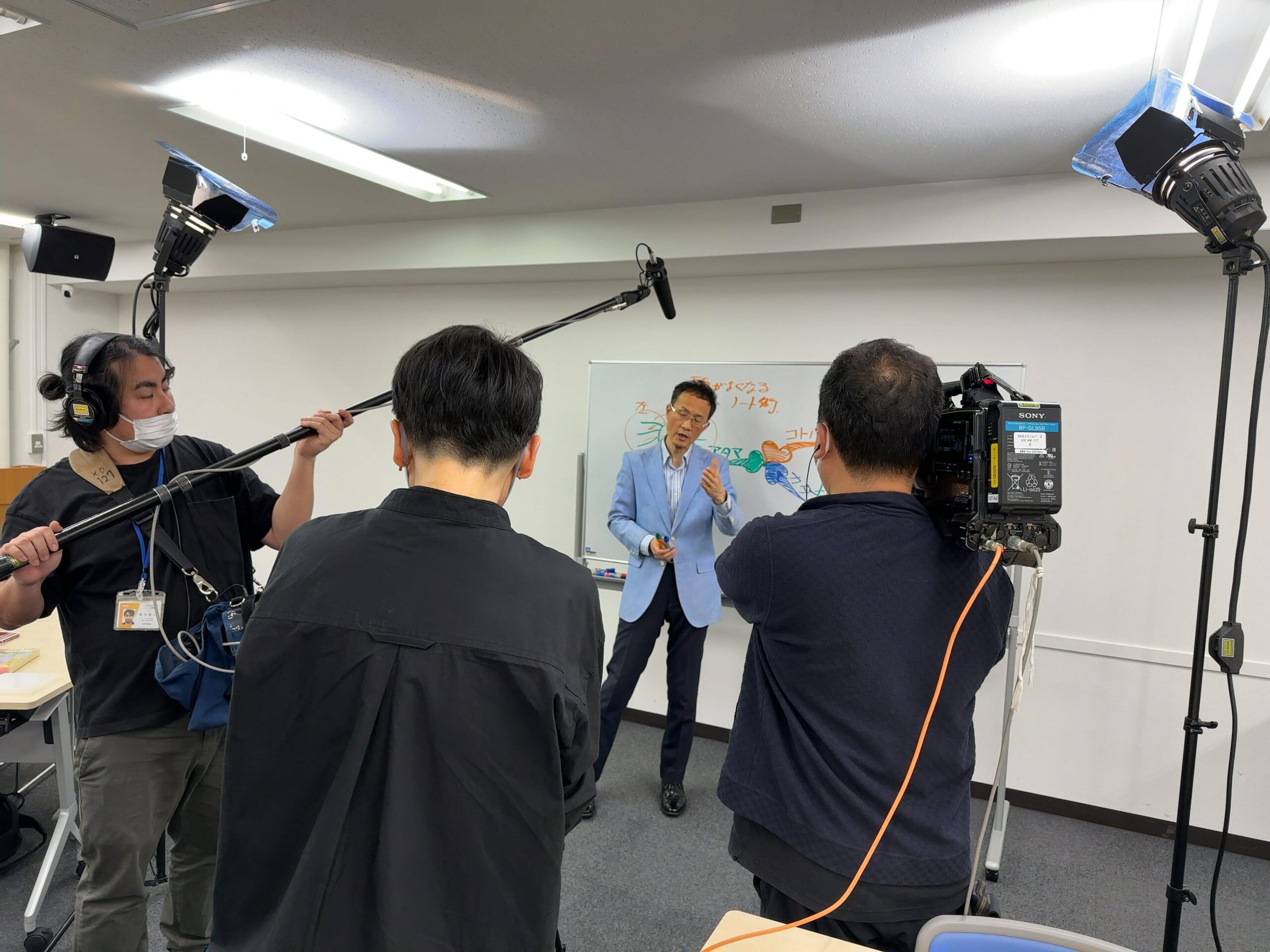 NHK高校講座にマインドマップが登場、取材協力しました！