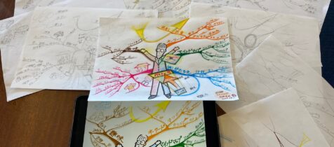 NHK高校講座「情報Ⅰ」で代表・松岡がマインドマップについて取材協力しました