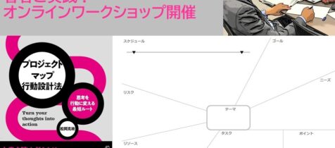 【著者と実践！オンラインワークショップ】18分で“やりたい”が“できた！”に変わる！プロジェクトマップ行動設計法を体験しよう